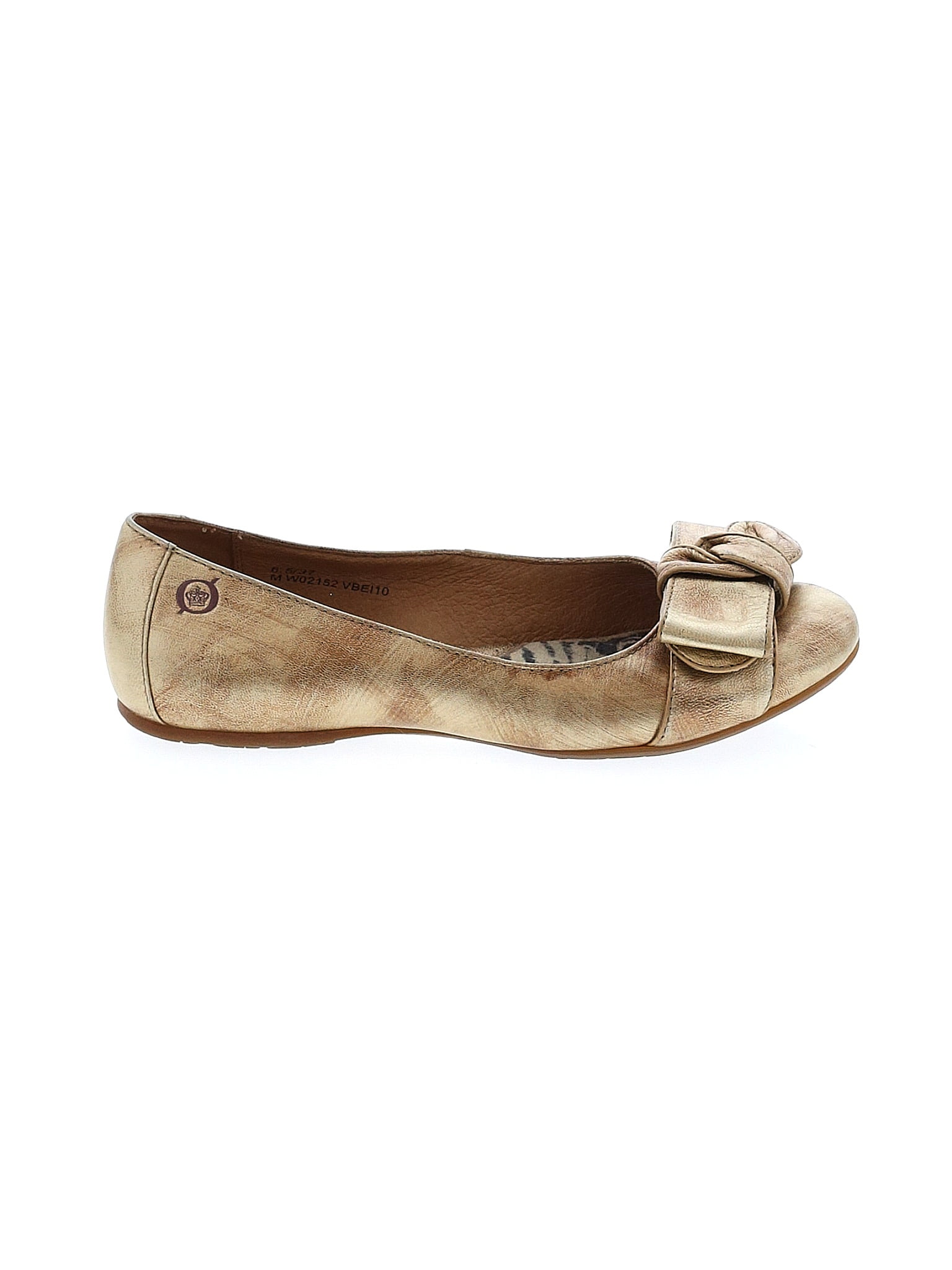 Born clearance gold flats