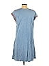 Spense 100% Cotton Blue Casual Dress Size L - photo 2