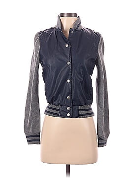 I Love Boy Meets Girl by Boy Meets Girl Faux Leather Jacket (view 1)
