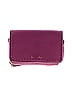 Vera Bradley 100% Leather Graphic Solid Purple Leather Wallet One Size - photo 1