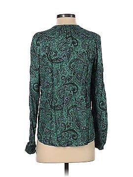 TAILORED by Rebecca Taylor Long Sleeve Silk Top (view 2)