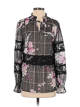 DKNY Long Sleeve Blouse (view 1)