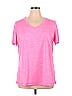 Ideology 100% Polyester Pink Active T-Shirt Size 1X (Plus) - photo 1