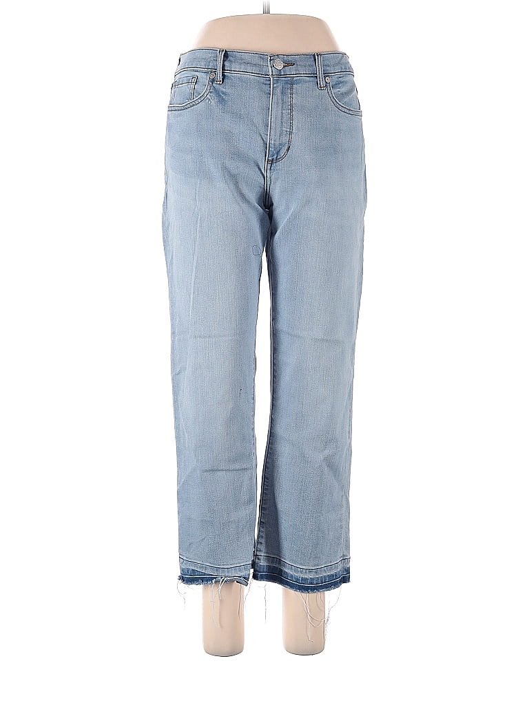 Banana Republic Solid Blue Jeans 31 Waist - 78% off | thredUP