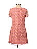 Brave Soul Floral Motif Orange Pink Casual Dress Size M - photo 2