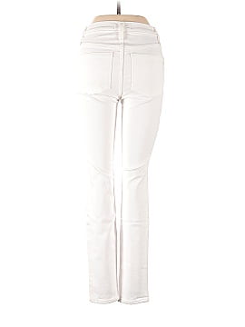 Madewell 9" Mid-Rise Skinny Jeans in Pure White (view 2)