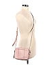 Fossil Solid Pink Leather Crossbody Bag One Size - photo 3