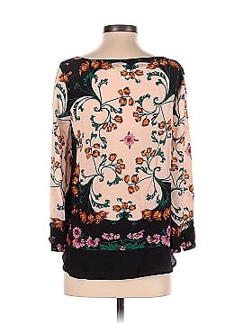Maeve by Anthropologie Long Sleeve Silk Top (view 2)
