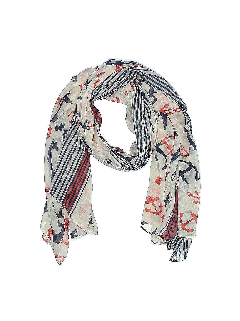 2 Chic 100% Polyester Ivory Scarf One Size - 56% off | thredUP