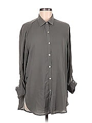 Olivaceous Long Sleeve Button Down Shirt