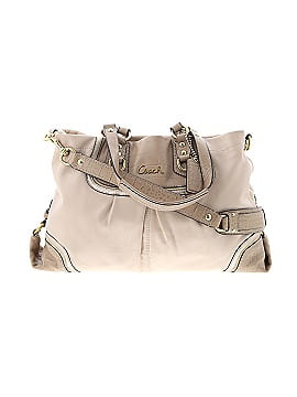 Coach Factory Leather Satchel (view 1)