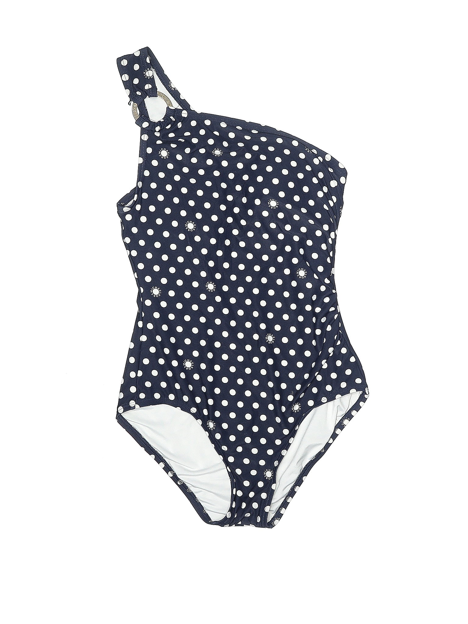 MICHAEL Michael Kors Polka Dots Blue One Piece Swimsuit Size 6 - 66% ...