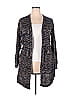 Avenue Color Block Marled Multi Color Black Cardigan Size 18 - 20 Plus (Plus) - photo 1