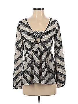 Twelfth Street by Cynthia Vincent Long Sleeve Silk Top (view 1)