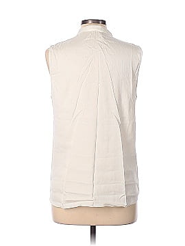 Theory Long Sleeve Silk Top (view 2)