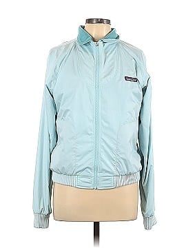 Patagonia 100% Polyester Solid Blue Track Jacket Size L - 52% off