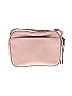 Fossil Solid Pink Leather Crossbody Bag One Size - photo 2