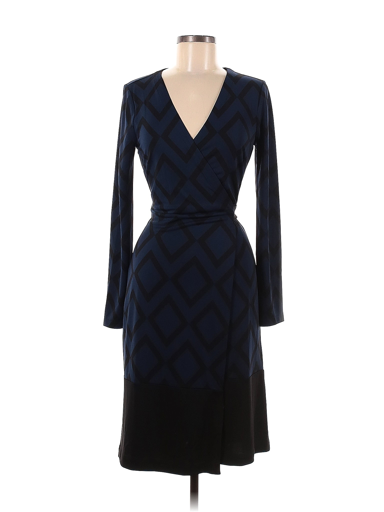 Ann Taylor Blue Casual Dress Size 6 - 75% off | ThredUp