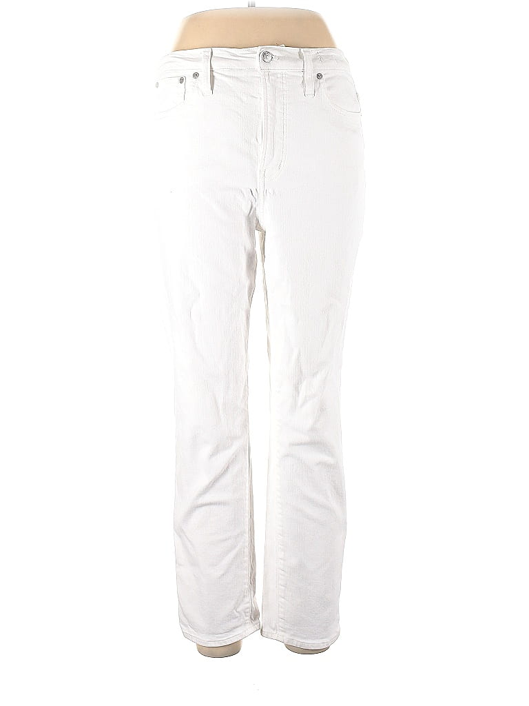 Madewell Solid White The High-Rise Perfect Vintage Jean in Tile White ...