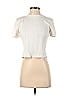 Zara Ivory Short Sleeve Top Size S - photo 1