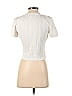 Zara Ivory Short Sleeve Top Size S - photo 2