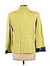 Kasper Solid Yellow Green Jacket Size 12 - photo 2