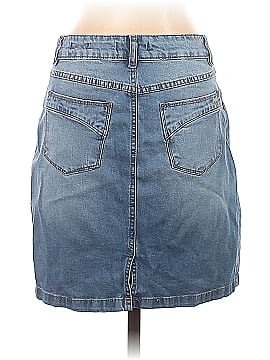 Beija Flor Jeans Denim Skirt (view 2)