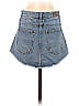 Carmar 100% Cotton Solid Blue Denim Skirt 28 Waist - photo 2