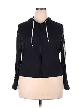 Feathers Zip Up Hoodie (view 1)