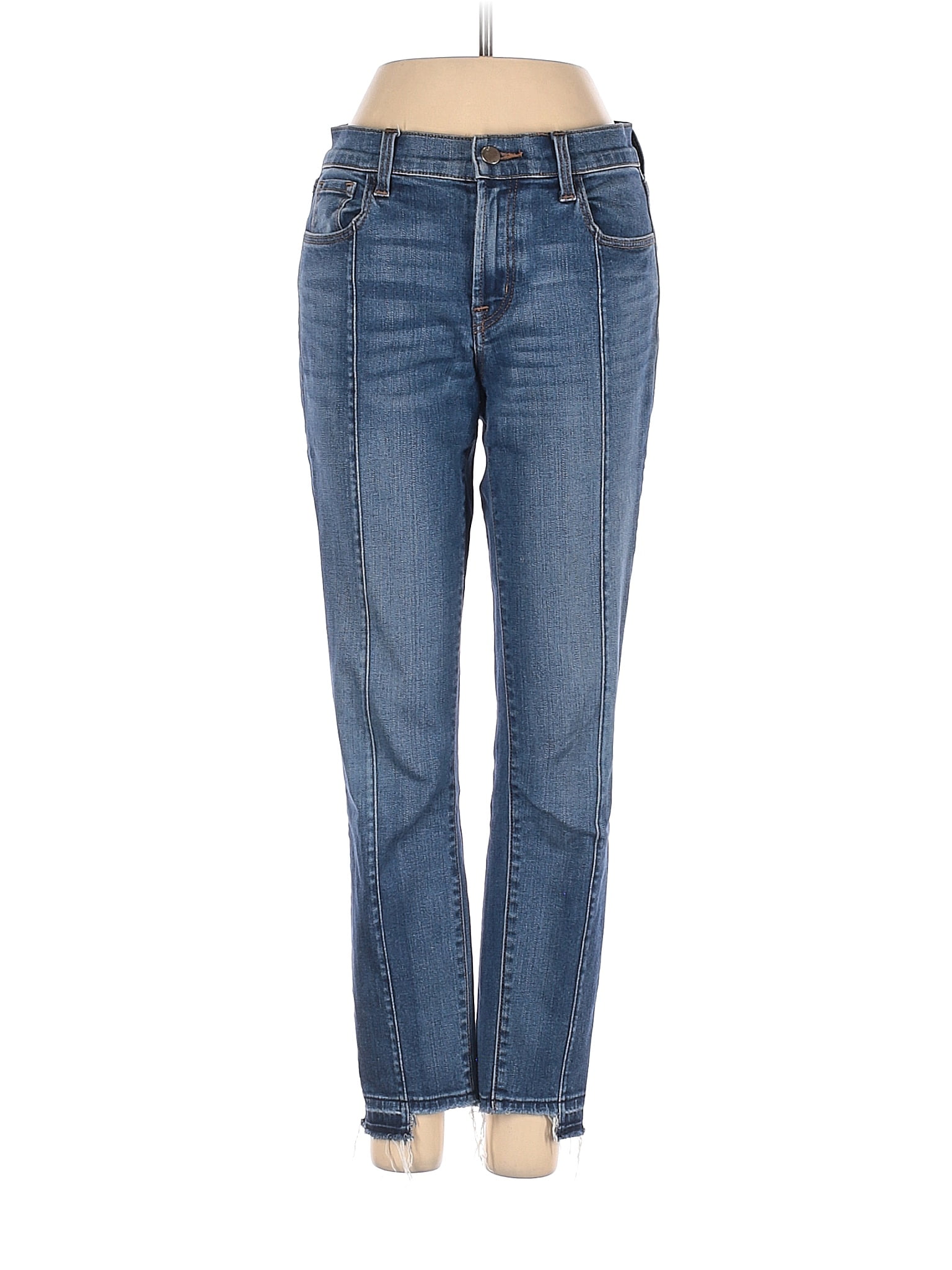 J Brand Solid Blue Jeans 27 Waist - 85% Off 