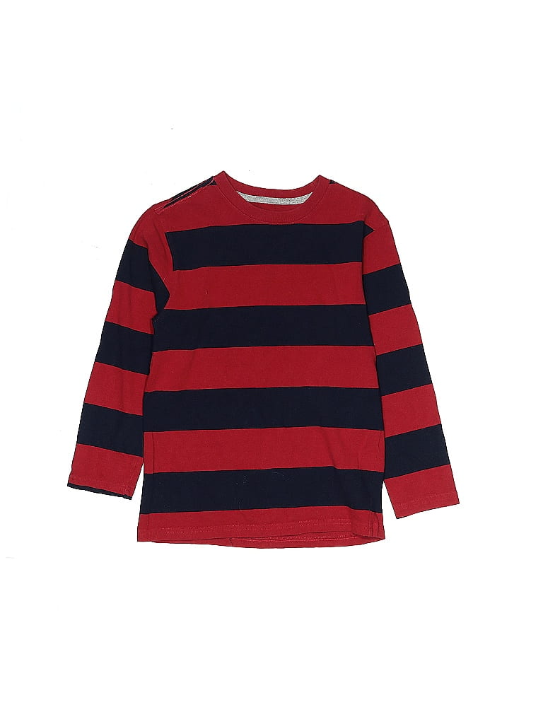 Scout + Ro 100% Cotton Stripes Red Sweatshirt Size S (Kids) - photo 1