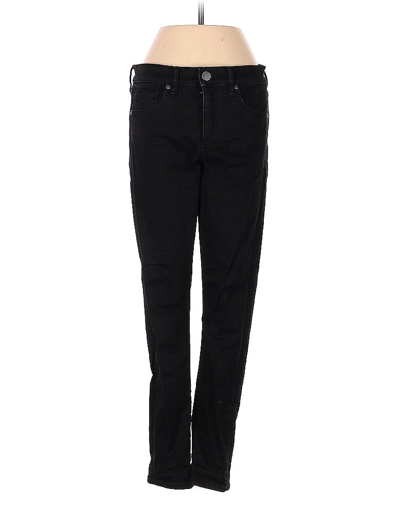 Pre-owned Ann Taylor Loft Jeans In Black