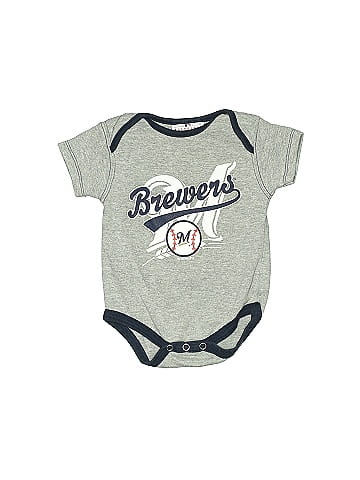 Genuine Merchandise by Team Athletics Short Sleeve Onesie (view 1)