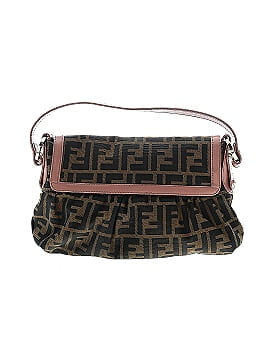 FENDI Zucca Small Crossbody Bag Tobacco Brown