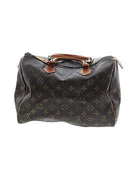 Louis Vuitton 100% Coated Canvas Brown Vintage Monogram Canvas Sac Plat GM  Tote One Size - 70% off