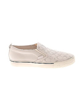 Coach Leather Monogram Slip-On Sneakers (view 1)