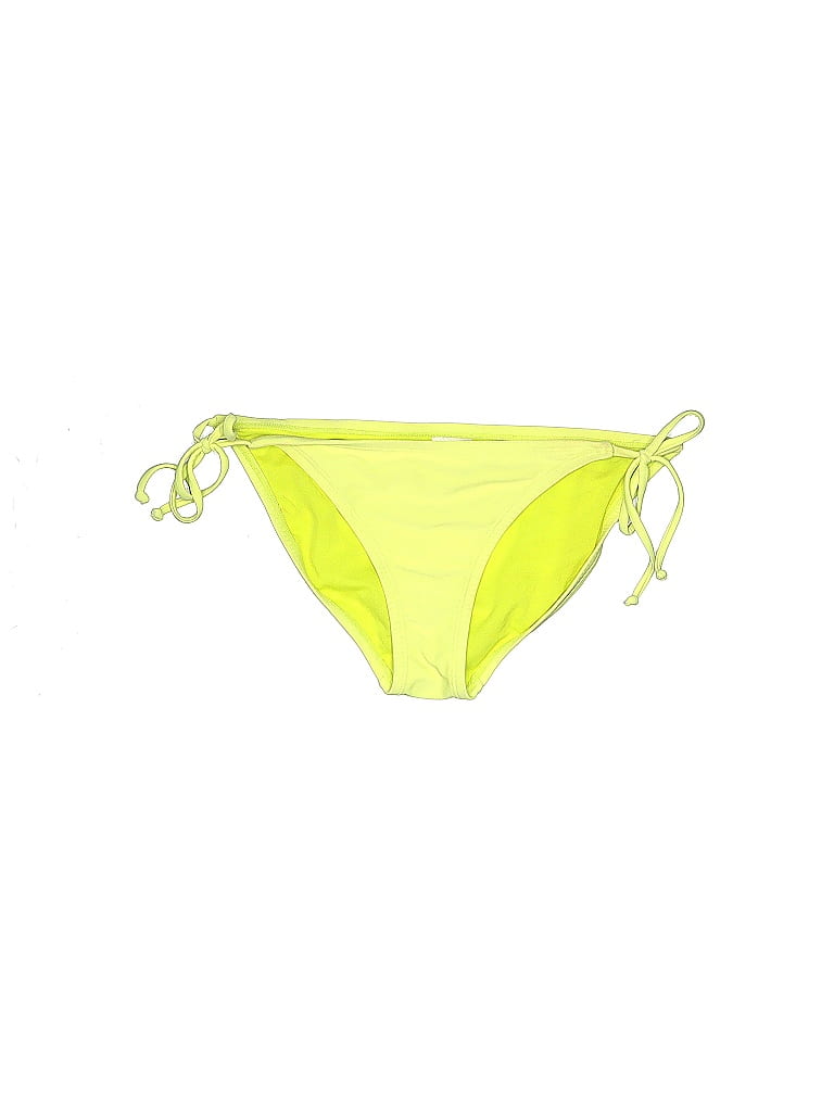 Pre-owned Xhilaration Swimsuit Bottoms In Yellow
