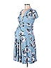 Seraphine Blue Casual Dress Size 8 - photo 1