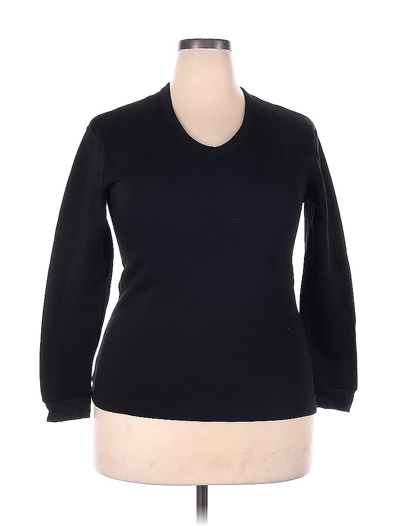 Pre-owned Unbranded Sweatshirt In Black