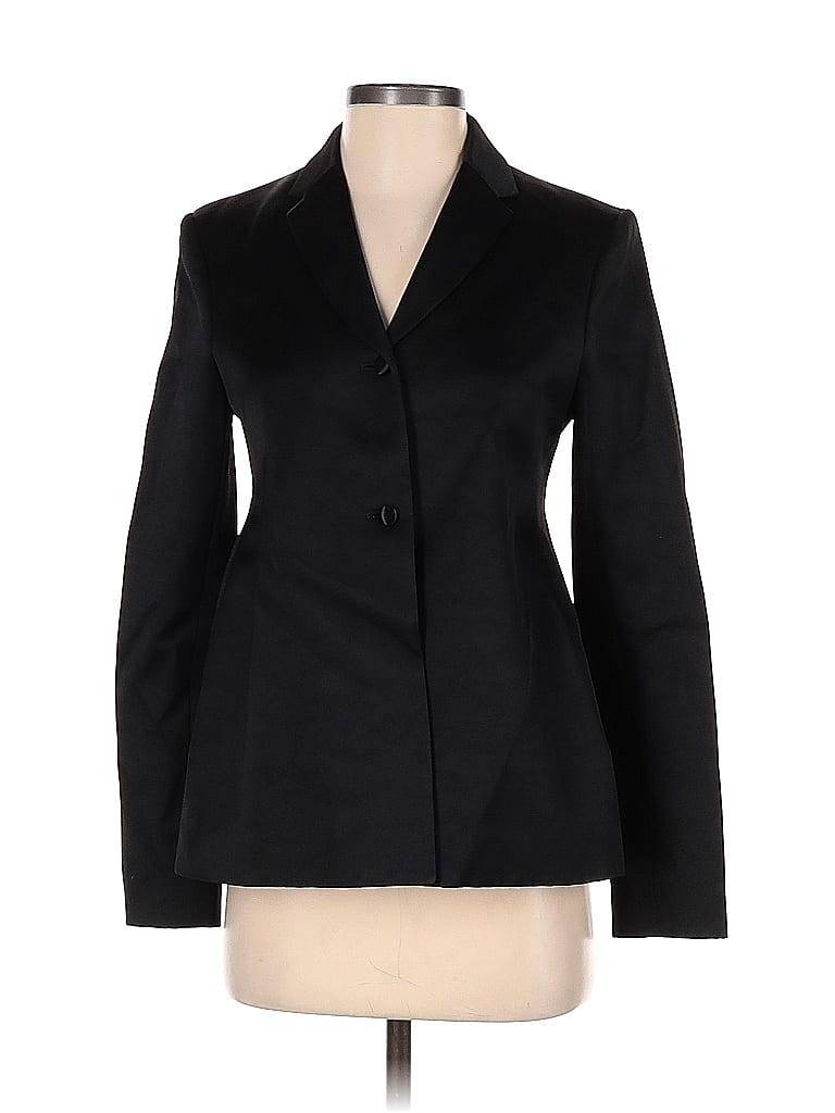 The Row Solid Black Blazer Size 4 - 77% off | thredUP