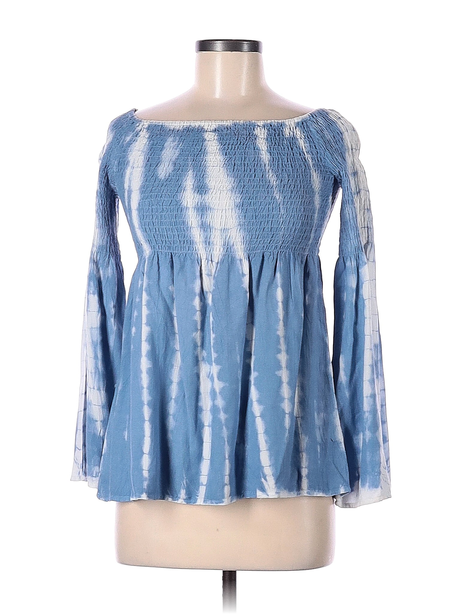 LC Lauren Conrad Light Blue Lace Top Size M  Blue lace top, Light blue  lace top, Blue lace