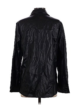 Kensie Faux Leather Jacket (view 2)