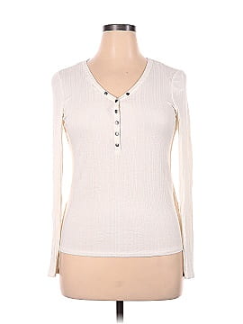 Hippie Rose Long Sleeve Henley (view 1)
