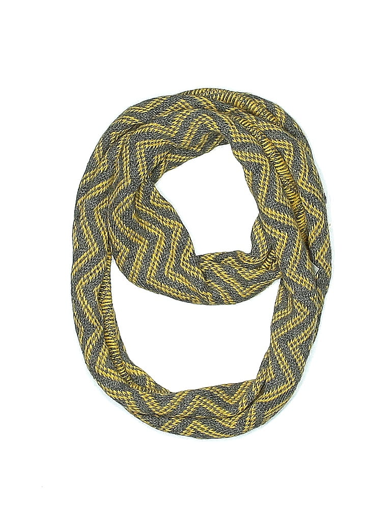 Pre-owned Assorted Brands Scarf In Yellow