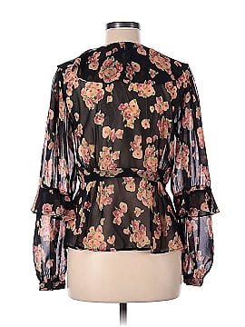 Topshop Long Sleeve Blouse (view 2)