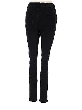 Madewell 10" High-Rise Roadtripper Supersoft Jeans in Davie Wash: Knee-Rip Edition (view 2)