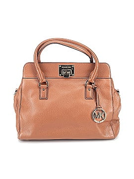 MICHAEL Michael Kors Leather Satchel (view 1)