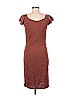 Peruvian Connection 100% Cotton Solid Brown Casual Dress Size S - photo 2