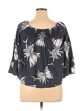 Roxy 3/4 Sleeve Blouse (view 2)