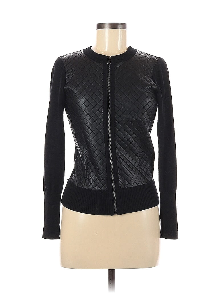 Alexia Admor 100% Rayon Solid Black Jacket Size XS - photo 1